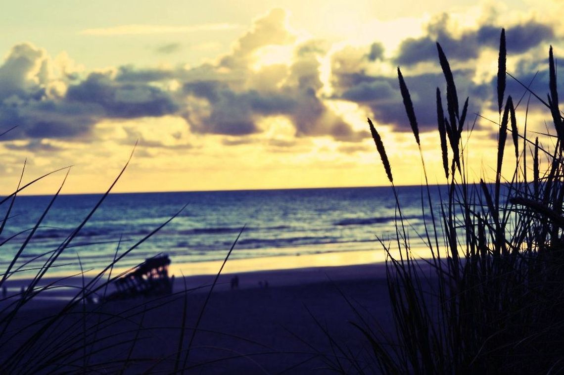 Sunset at beach  sunset