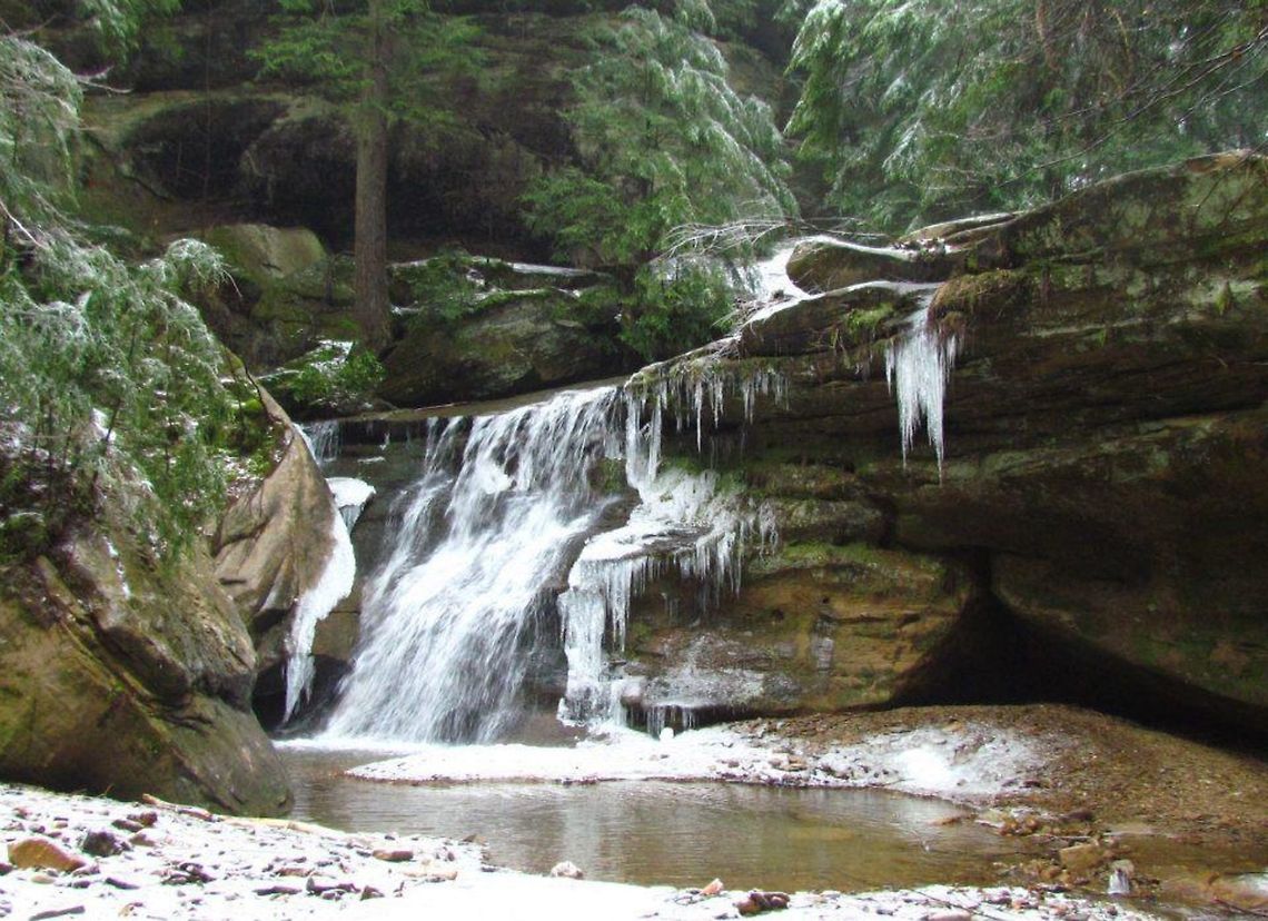 Frozen Waterfall  Waterfall