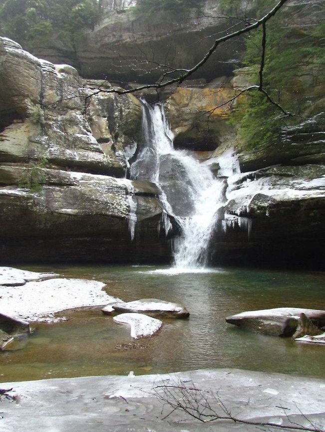 Frozen Waterfall  Waterfall