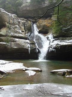 Frozen Waterfall  Waterfall