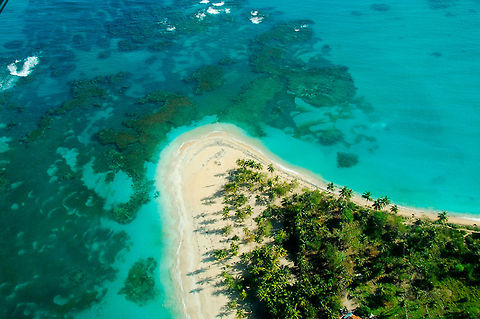 Pen&iacute;nsula de Saman&aacute;  Dominican Republic,Geotagged,green,palm trees,sea