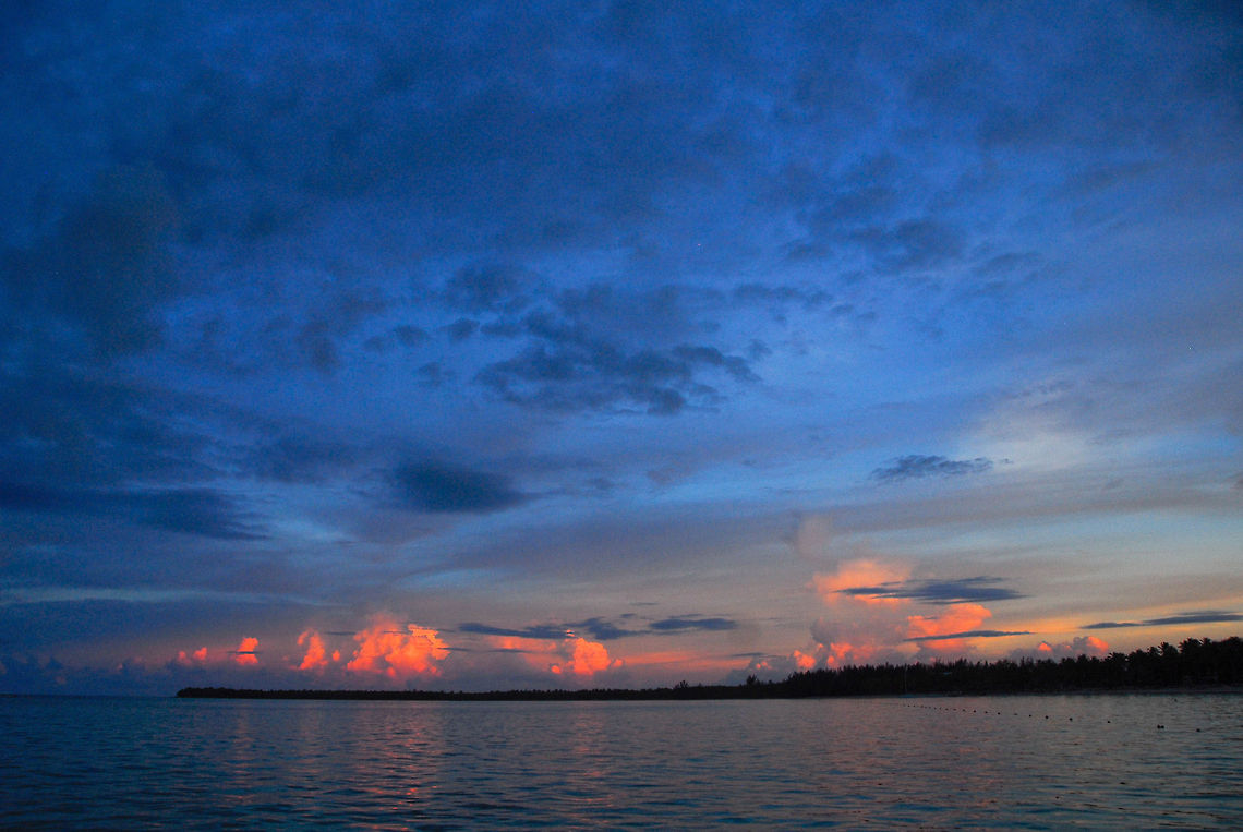 Sunset. Playa Los Corales. Dominican Republic.  Dominican Republic,Geotagged