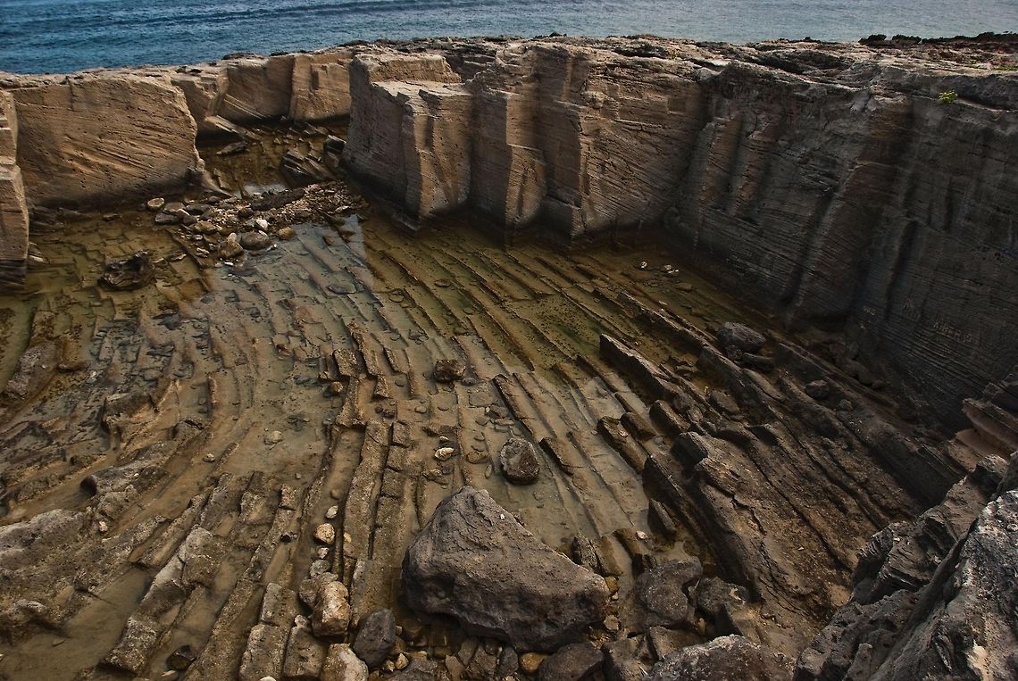 Carved rocks  Geotagged,Spain