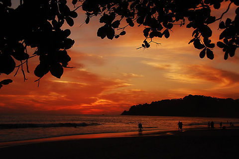 Sunset in Costa Rica  Costa Rica,Dominican Republic,Geotagged,sunset