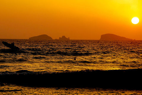 Sunset at Ibiza.  Geotagged,Spain,Sunset