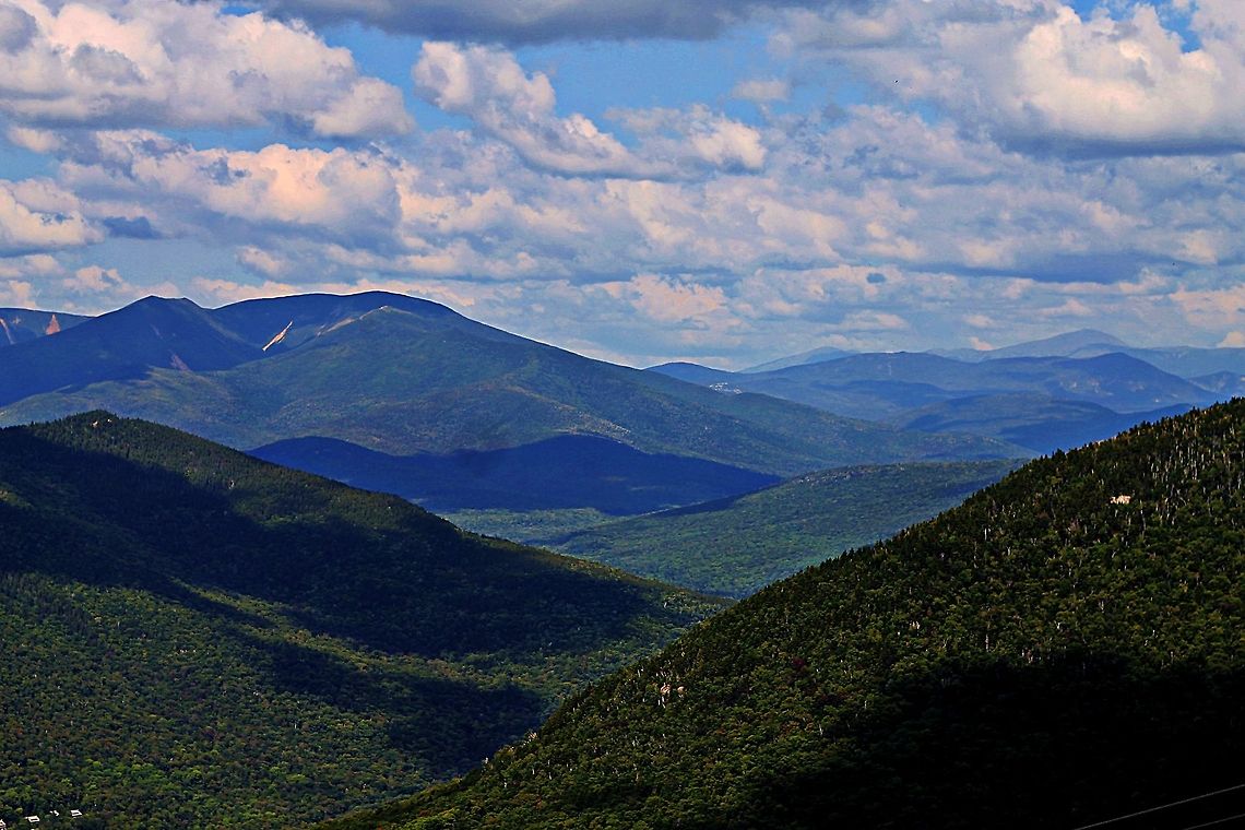 View_From_the_Top_of_Loon_10-HDR View from the top of Loon Mountain, Jackson, New Hampshire mountains,nature,trees