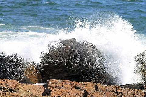Breaking Waves at Marginal Way Breaking Waves along Marginal Way in Maine. Marginal Way,ocean,waves