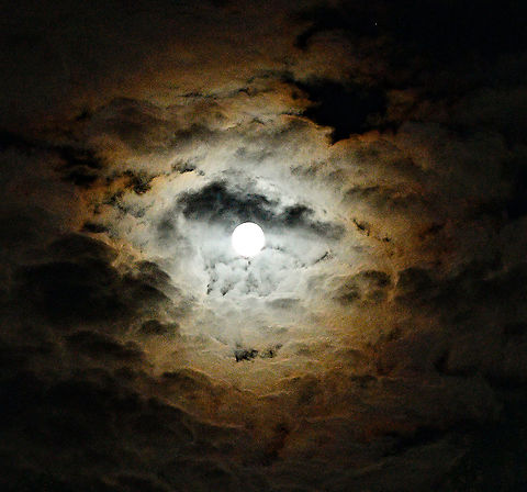 Full Moon over the Blue Mountains  Australia,Fall,Geotagged