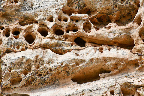 Wind Eroded Cave Blackheath Blue Mountains  Australia,Fall,Geotagged