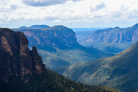 Govett's Leap Blue Mountains  Australia,Geotagged,Summer