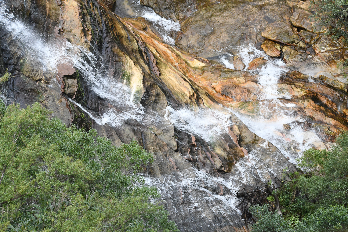 Leura Cascades This is a very special place to see multiple waterfalls particularly at the moment because we have had so much rain. There are 2 tributaries that join here and it is known as  &quot;Where the waters meet&quot;. Australia,Geotagged,Winter
