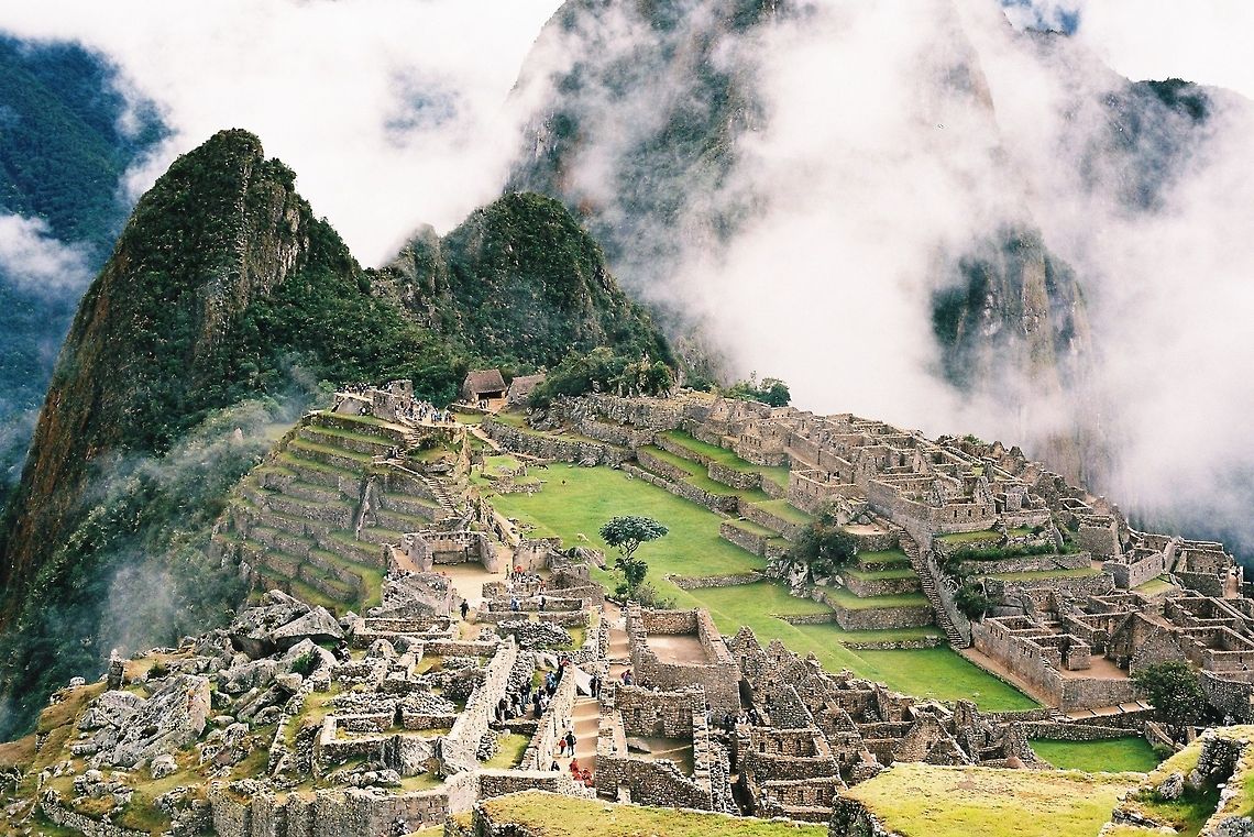 Machu Picchu, Peru The lost city of the Incas. Geotagged,Peru
