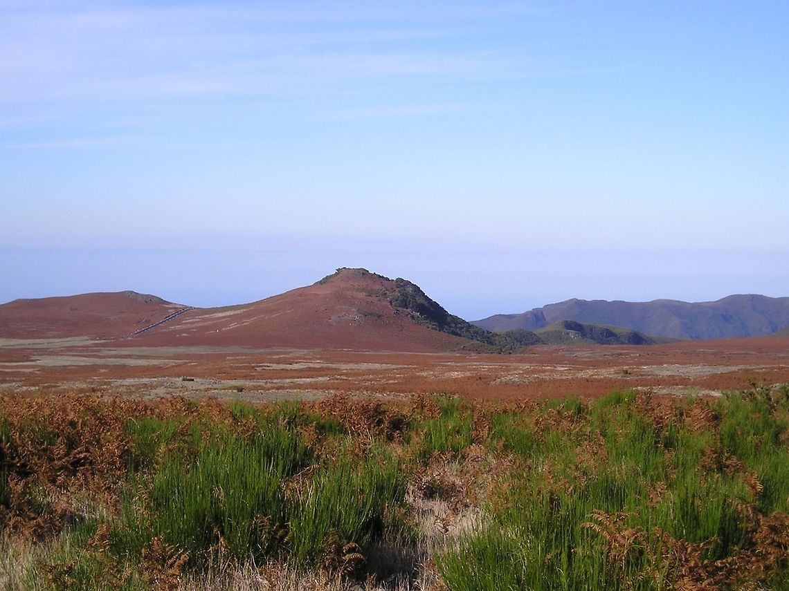 Madeira landscape Vegetation, mountaing ranges and the sky in Madeira. Europe,Landscapes,Madeira,Portugal