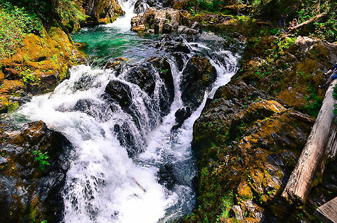 opal_falls-0084  Waterfall