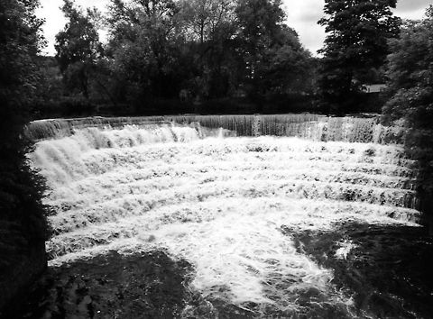 circleofstone2  waterfall