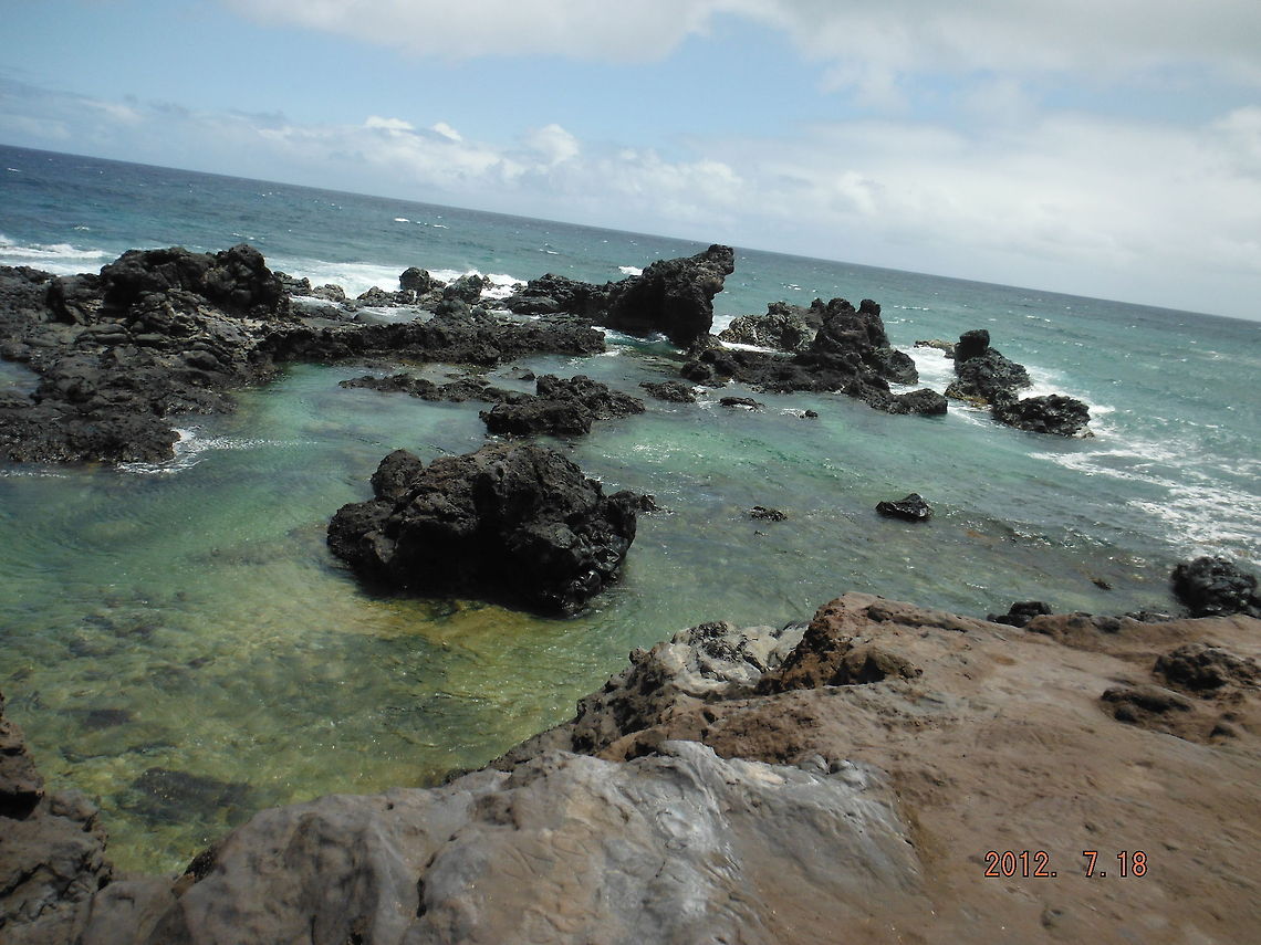 Hookipa Rocks  Geotagged,United States