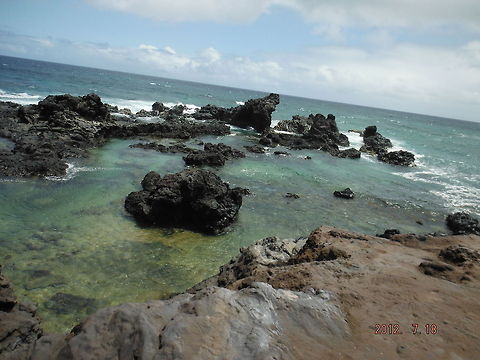 Hookipa Rocks  Geotagged,United States