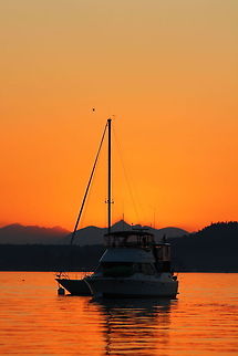 Cruiser's Sunset British Columbia, Canada Boats,British Columbia,Canada,Geotagged,Sail,Sunset