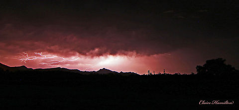 Nature's Fury Wild electrical storm over the Western Cape, South Africa Geotagged,South Africa,landscapes,lightning,south africa,weather