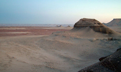 White Desert, Egypt A surreal location, miles of nothingness interspersed with giant rock formations created by the winds slowly eroding the mountains. Surprisingly (for me) there were seashells on the top of these formations. I am no archeologist or whatever the correct term is but this goes to prove that centuries ago, this desert was under the sea. Egypt,Geotagged,Mountains,desert,egypt,landscapes