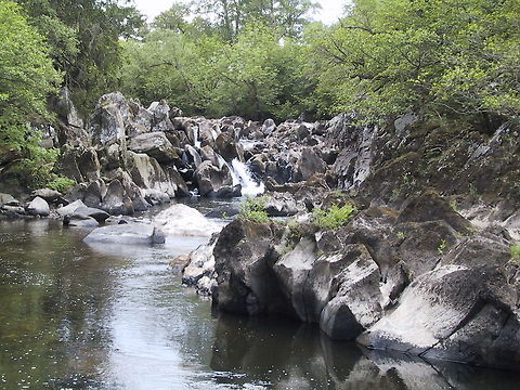 Rocky River A Rocky Scottish River. Taken near Creiff, Perthshire. River,Rock