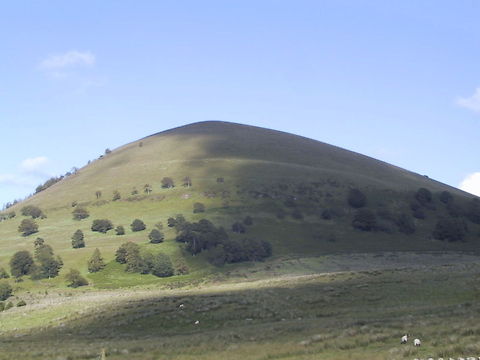 Lake District Hill A distant hill on Moorland in the Lake District Hills,Lake District,Moorland