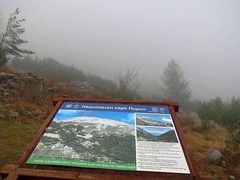 Vihren peak We went hiking in the Pirin National Park. This is the peak we were supposed to see. Bulgaria,Geotagged