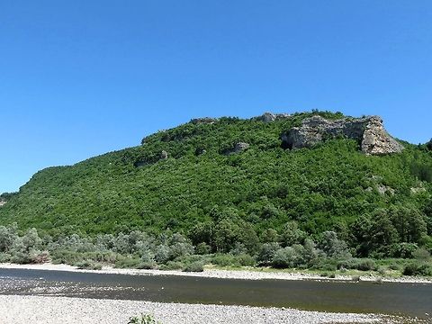 Arda River This is the Arda river and the rock where we first found the Griffon vultures two years ago. This year we went back to the same place and found more of these imposing birds.
With this photo I would like to show you the surrounding area and the distance we are at.
http://www.jungledragon.com/image/10939/griffon_vultures_rock.html
http://www.jungledragon.com/image/10938/griffon_vulture_flying.html Bulgaria,Geotagged,Griffon Vulture,Gyps fulvus
