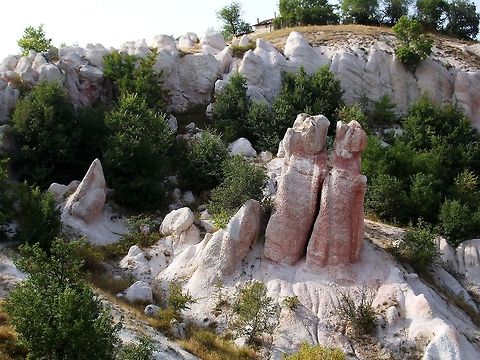 The petrified wedding Several different stone figures can be likened around the bride and groom &ndash; people, horses, birds etc. Bulgaria,Geotagged,Landscapes,landscape