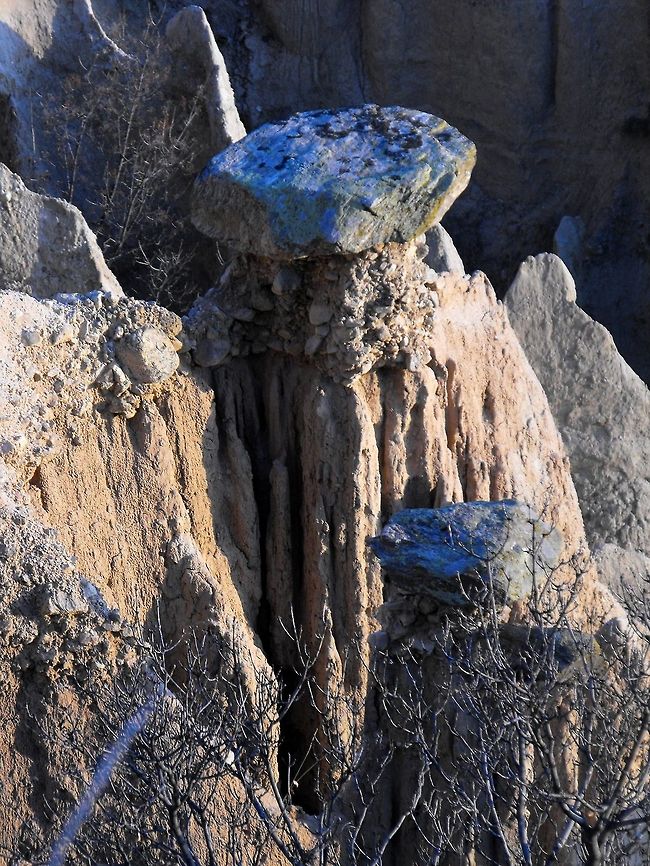 The Stob Pyramids at sunset  Bulgaria,Geotagged,Sandstone Pyramids