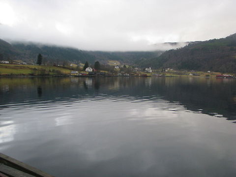The village Davik, Sogn og Fjordane county, Norway  Geotagged,Norway