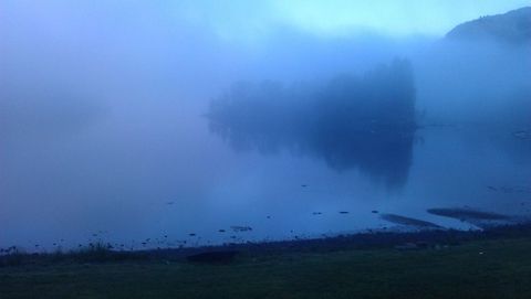 Mystical landscape  Fjord,Geotagged,Landscapes,Norway,fjords,fog,landscape,nature