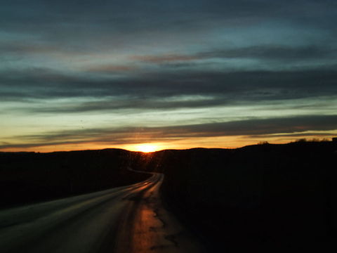 Sun is setting  Landscapes,Norway,Sunset,landscape,nature