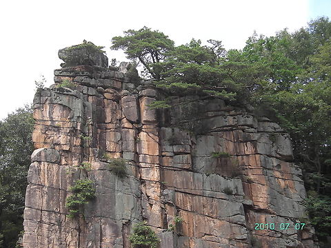 Sainam 사인암 단양8경중 하나인 사인암. One of the Danyang's eight sightseeing place Danyangpalgyeong,Geotagged,Sainam,South Korea,Summer,단양8경,사인암