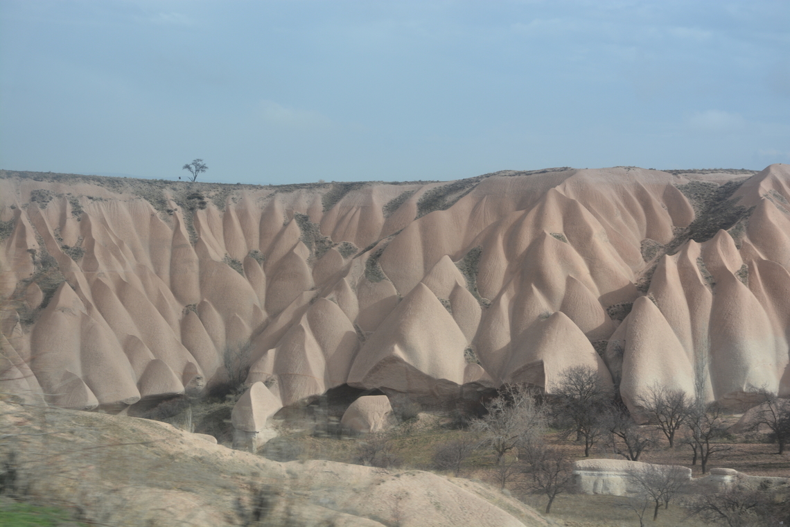 Fairy Garden(?) &#039;Fairy Chimneys&#039;, Urgup, Cappadocia, Turkey. Geotagged,Turkey,Winter