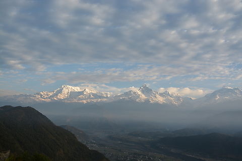 Sarangot, Pokara, Nepal  Geotagged,Nepal,Winter