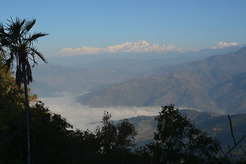 Manaslu from Gorkha  Geotagged,Nepal,Winter