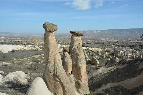Fairy Chimneys They call Fairy Chimneys, Cappadocia, Turkey  Fairy Chimney,Geotagged,Turkey,Winter,cappatocia,turkey