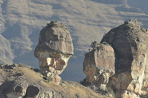 Drakensberg_view2  Drakensbergen,rocks