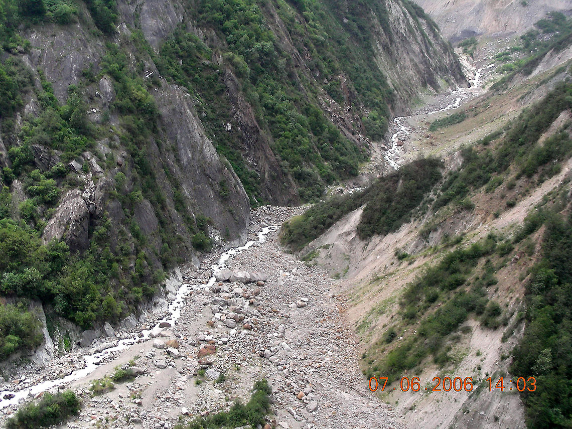 Taknaur Renge Valley with the Holy River Ganga This valley paves the way to our holy river Ganga. Taken on my way to Gangotri, Uttarakhand, India. Geotagged,India,nature