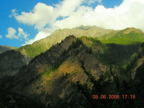 Glitter of Sunshine Scenic beauty of Gangotri, Uttarkhand, India Geotagged,India,Mountains