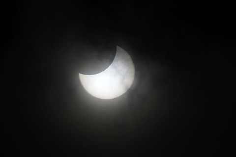 Solar Eclipse in Bangalore - 21 Jun 2020 Used Water Reflection to capture the Sun's image without any Solar Filter Geotagged,India,Natural events,Summer