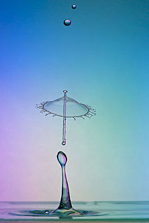 Chinese states Collision between two drops of water   " close-up " Drops of water,Geotagged,Israel