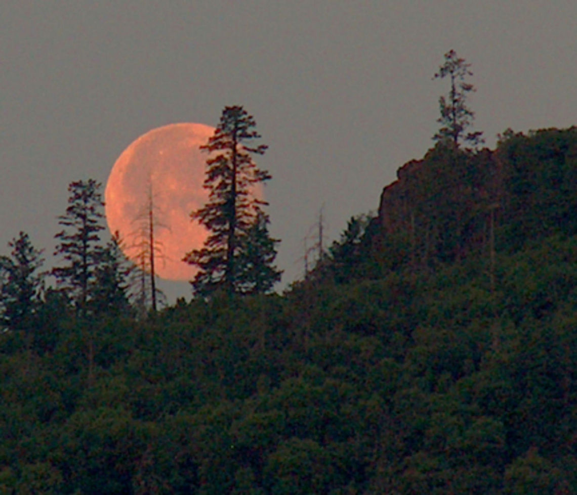 Moonrise at Darjeeling  moon