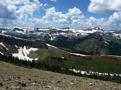 Atop The Tetons On top of the Teton mountain range. Grand Teton National Park,Landscapes,Wyoming