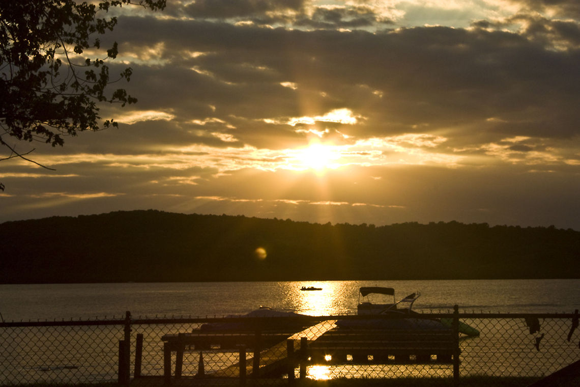Sunset On Budd Lake Budd Lake, NJ<br />
 Lake,Sunset