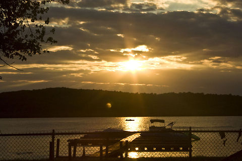 Sunset On Budd Lake Budd Lake, NJ
 Lake,Sunset
