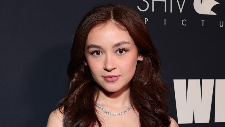 Anna Cathcart poses at an event