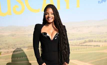 Halle Bailey at You Me and Tuscany premiere