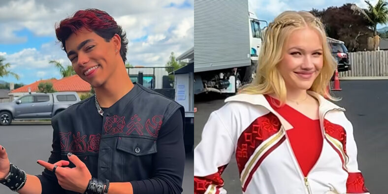 Malachi Barton and Freya Skye first look in costume for Zombies 5